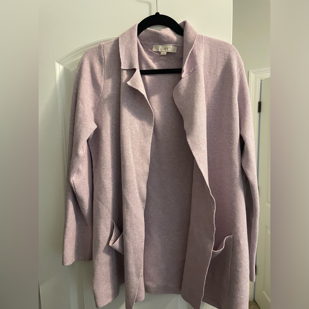 Light purple cardigan from loft